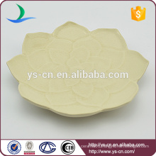 Wholesale Small Ceramic Dish With Flower Design